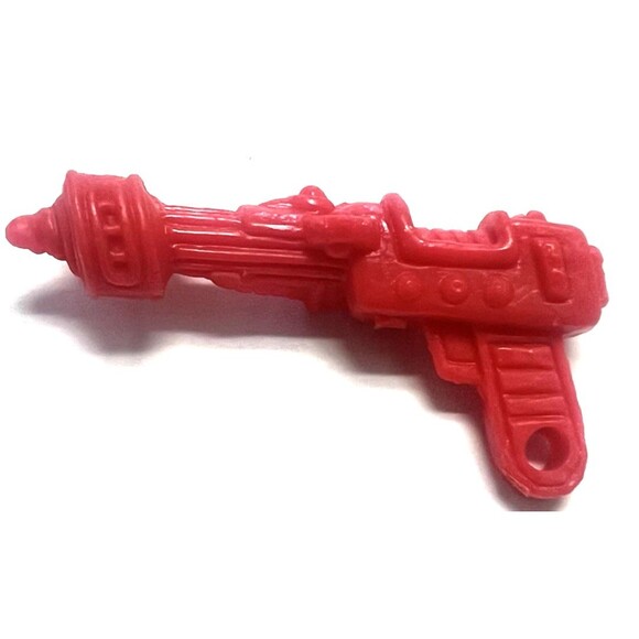 Teenage Mutant Ninja Turtles TMNT Weapon Fugitoid Metal Melting Machine Gun Red - Picture 4 of 4